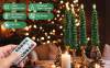 ⏰LAST DAY SALE 50% OFF💥Christmas Tree Flameless Taper Candles with Remote Timer