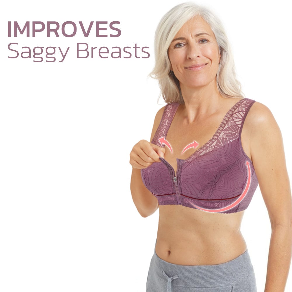 🎁LAST DAY 45% OFF🎁 HealthLift Lymphvity Front Zipper Bra