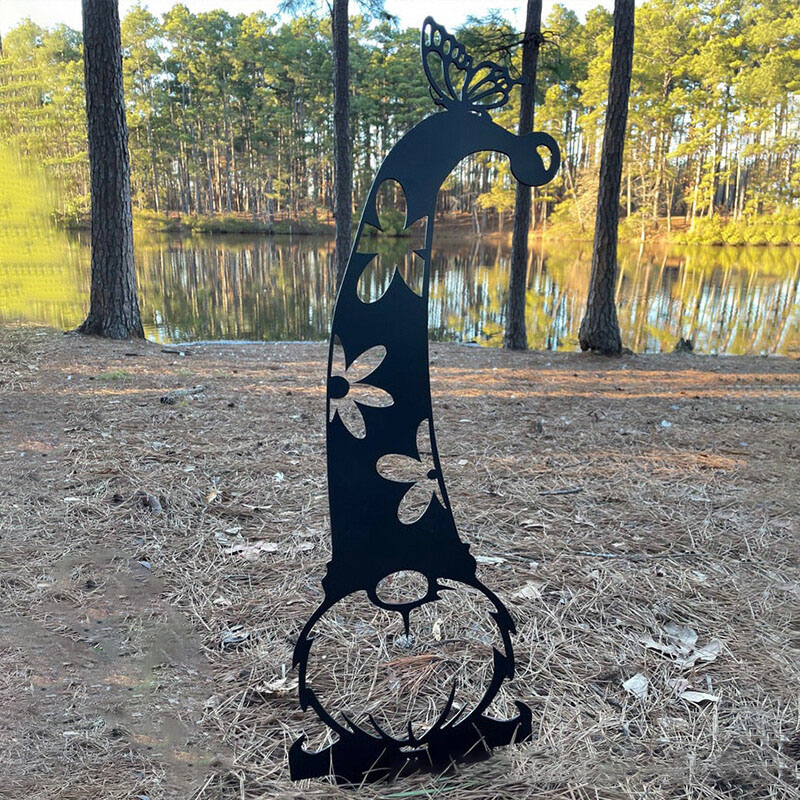 🔥Purely handmade artistic metal silhouette garden ornaments👍One of Each Style ( 🔥92.6% of people will buy thisSave $20 & Free Shipping) (Only Today)