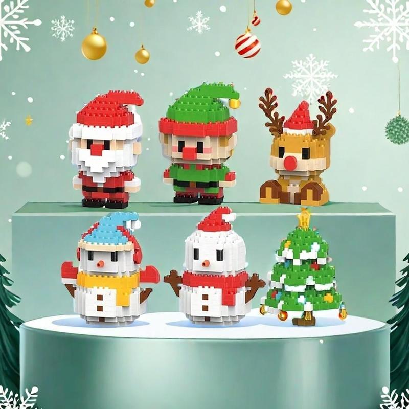 🔥Last Day 50% OFF🎄Santa Claus Design Building Blocks Toy