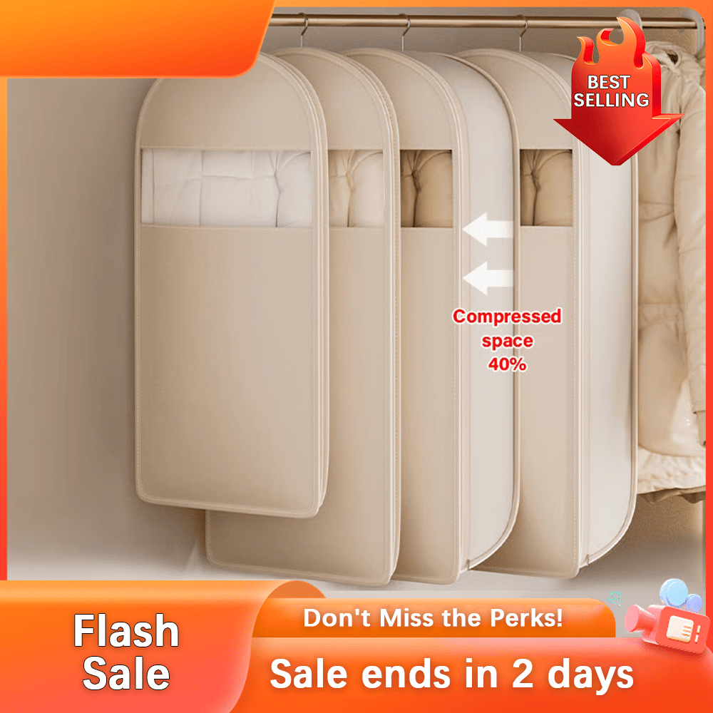 💥LAST DAY SALE 50% OFF💥2025 Hanging Garment Bag with Self Compression Zipper