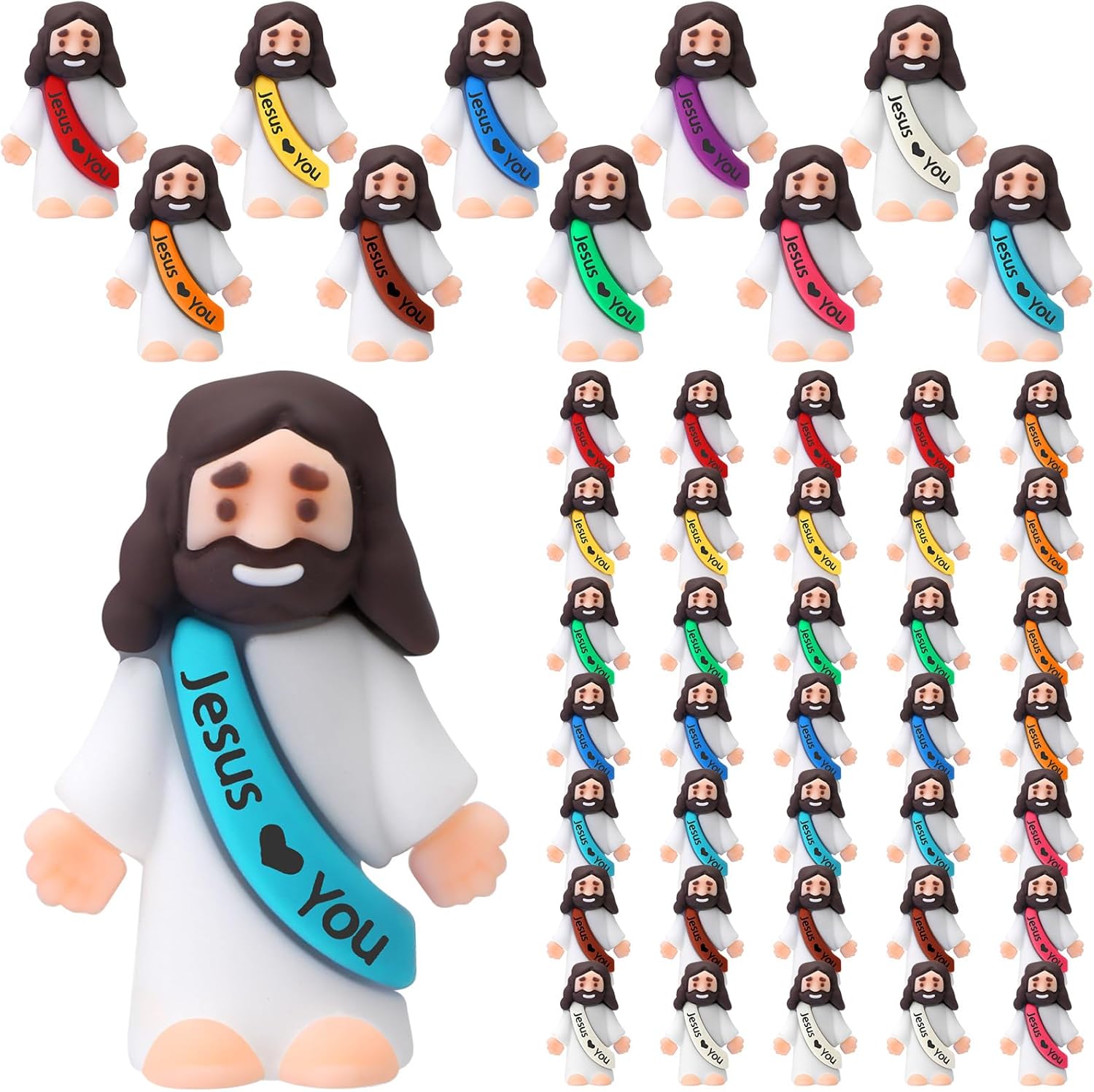🔥Mini-Jesusfiguren mit Originaldesign Jesus liebt dich