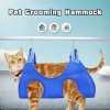 🐕🐈The Gentle Restraint:🛏️ Pet Grooming Hammock for Cats and Dogs