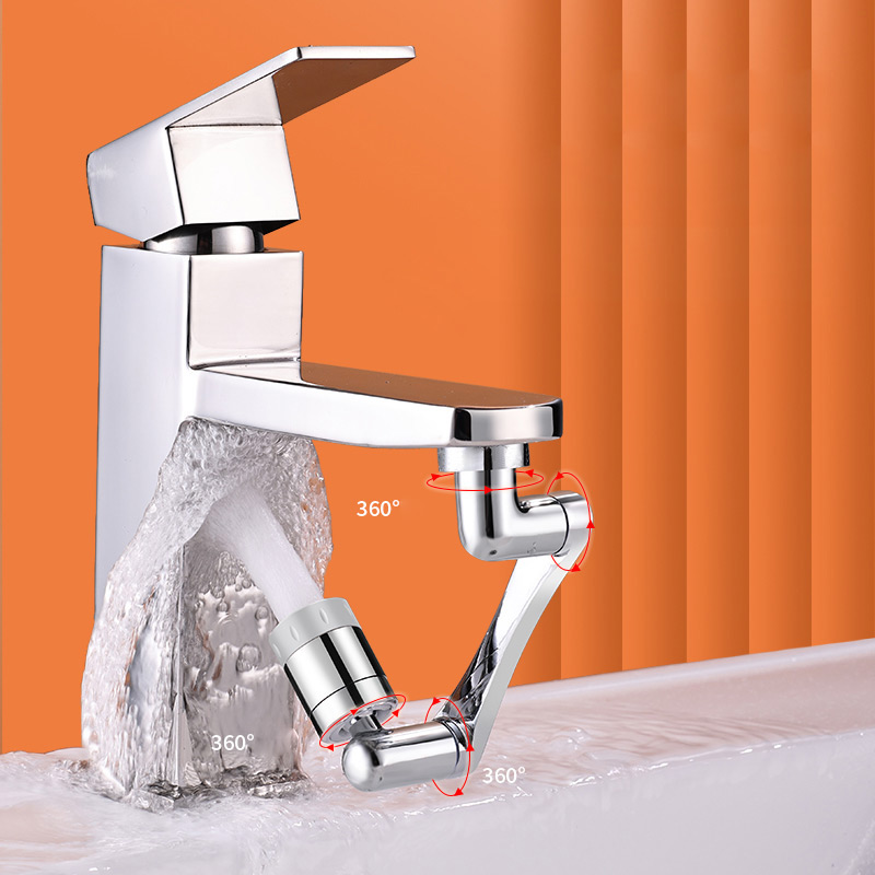 (🔥Hot Sale NOW- SAVE 48% OFF) ROTATING SPLASH FILTER FAUCET(BUY 2 GET FREE SHIPPING NOW)