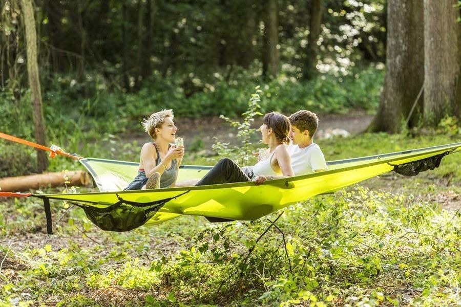 Summer Hot Sale 50% OFF - MULTI-PERSON HAMMOCK- PATENTED 3 POINT DESIGN