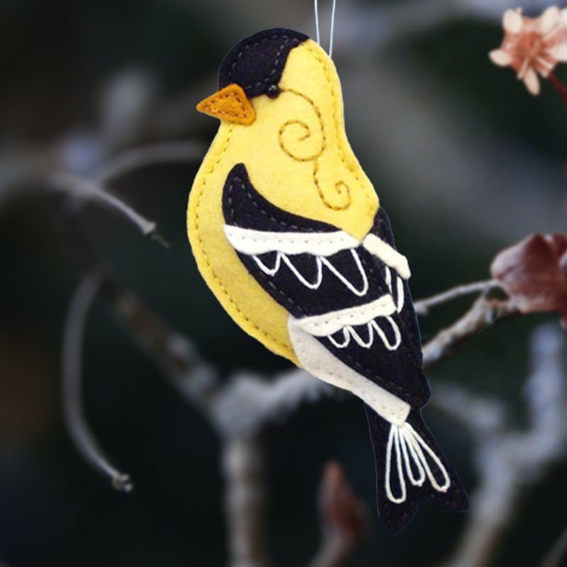 (🔥Early Mother's Day Sale- 65% OFF) Felt Bird Ornament🐦- Buy 4 Free Shipping