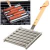 🔥 49% OFF🔥-Hotdog Roller Stainless Steel Sausage Roll Rack