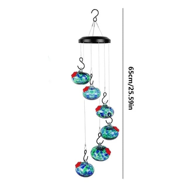 🔥Last Day Promotion 48% OFF-🎁-Charming Wind Chimes Hummingbird feeders