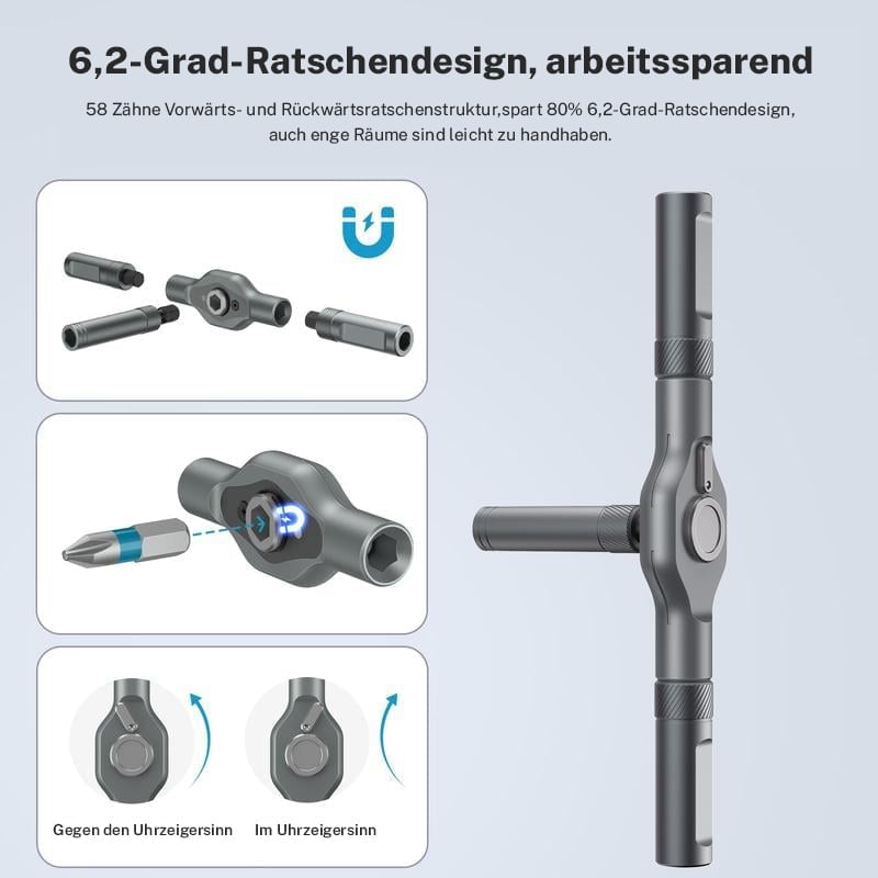 🔥Letzter Tag 49% Rabatt🧰24‑in‑1 Magnet‑Schraubendreher‑Kit