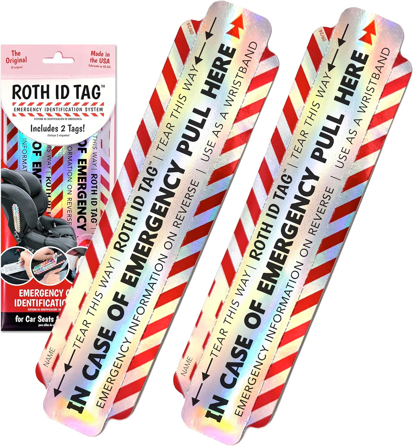 🛑Emergency Contact ID TAG Kit