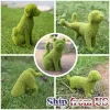 (🎄Early Christmas Sale 49% OFF) Cute Artificial Flocking Puppy Sculptures