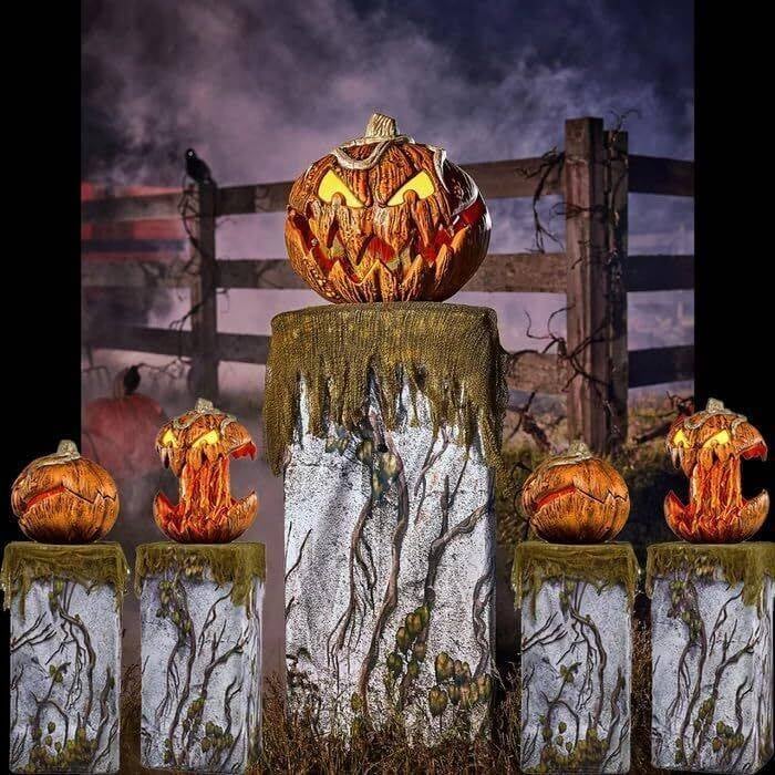 🎃Early Halloween Sale - 50% OFF👻Halloween Scary Pumpkin Lights