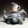 🎁HANDMADE ART CAT TEAPOT-BUY 2 FREE SHIPPING