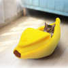 Funny Banana Cat Bed House Cute Cozy Cat Mat Beds