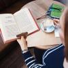 Handmade Natural Wooden Book Page Holder