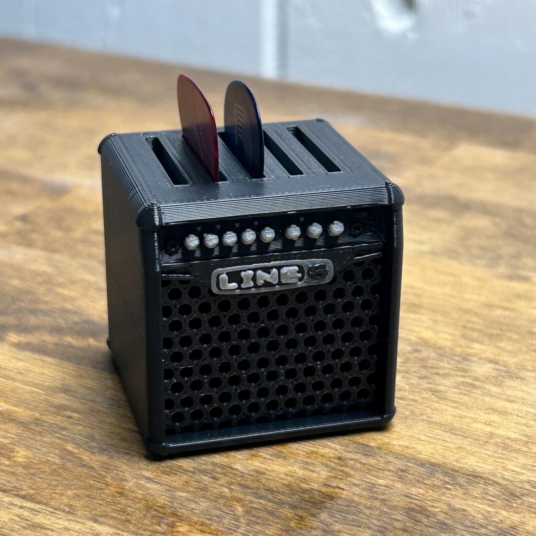 🔥Last Day Sale - 70% OFF💥🎸Mini Guitar Amp Pick Holder
