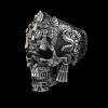 🎁TikTok Last Day Sale - 70% OFF🔥Sterling Silver Black Skull Ring❤️Buy 2 Free Shipping