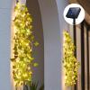 🌿Christmas Sale-49% OFF🔥Hot sale -Green Leaf Rattan Solar Decorative Light