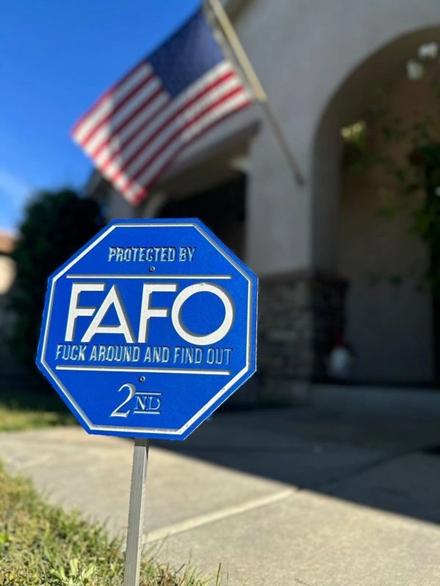🔥Limited Time Sale 48% OFF🎉FAFO Lawn Sign-Buy 2 Get Free Shipping