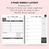 My Brain Has Too Many Tabs Open Planner | 2025 Funny Adult Daily ADHD Planner