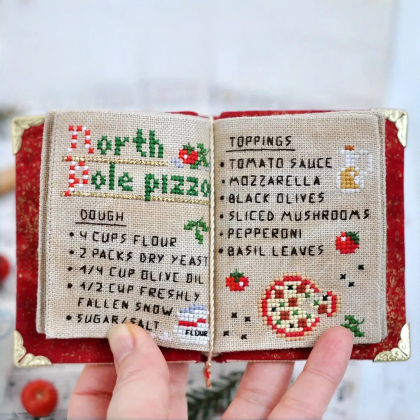 🔥Last Day 49% OFF -Christmas Book SAL 3D Cross Stitch Kit – Complete Craft Set
