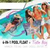 ⏰LAST DAY SALE 50% OFF💥2-In-1 Floating Hammock And Beach Tote