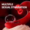 Rose Mucher Lip Biting & Swing Clitoral G Spot Vibrator for Women