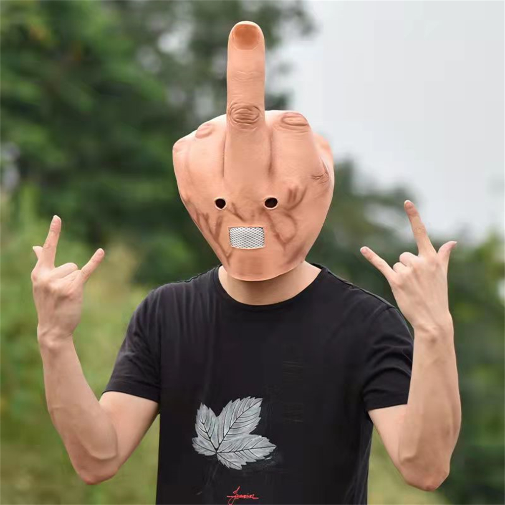 👻50% OFF🔥funny middle finger mask