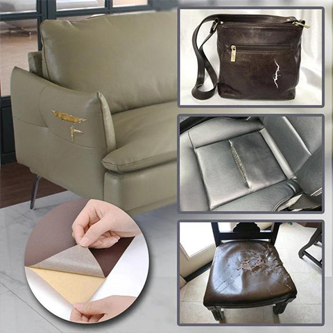 (Last Day Promotion - 50% OFF) Leather Repair Patch For Sofa, Chair, Car Seat & More