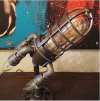 🔥Handmade Steampunk Rocket Lamp