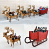 🎄🎅Christmas Presale - 49% OFF-🦌🛷Deer And Sleigh Beer Holder - Perfect Christmas Gift