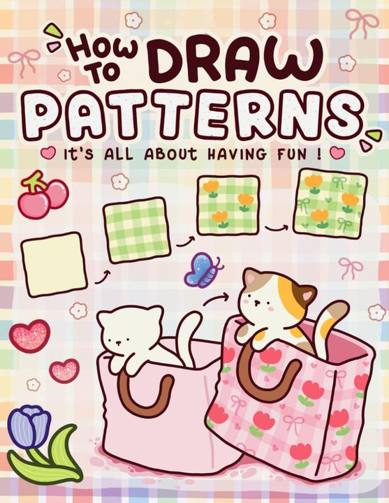 How to Draw Cute Patterns – Easy Step-by-Step Drawing Book for Kids & Adults