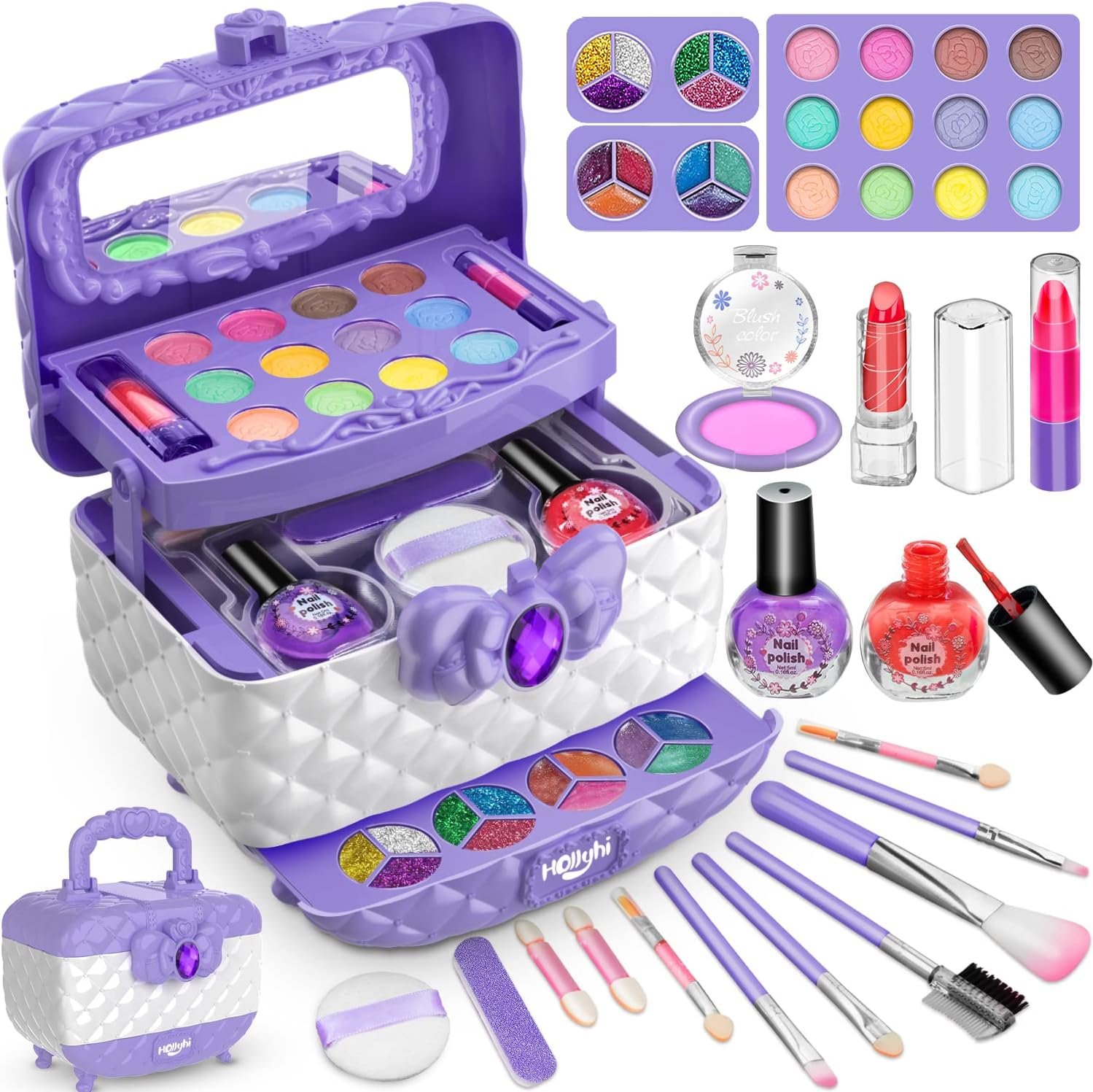 (🔥Last Day Promotion - 50%OFF) Kids Washable Makeup Beauty Kit - Buy 2 Get Extra 10% OFF & Free Shipping