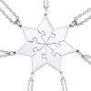 (🔥Last Day Promotion 50% OFF) Star Puzzle Friendship & Family Necklace - Buy 2 Get Extra 10% OFF & Free Shipping