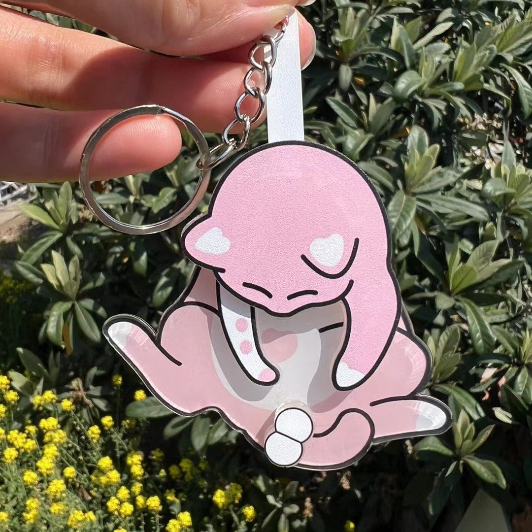 🔥Buy More Save More-😹Cat Keychain with Spinning Ball