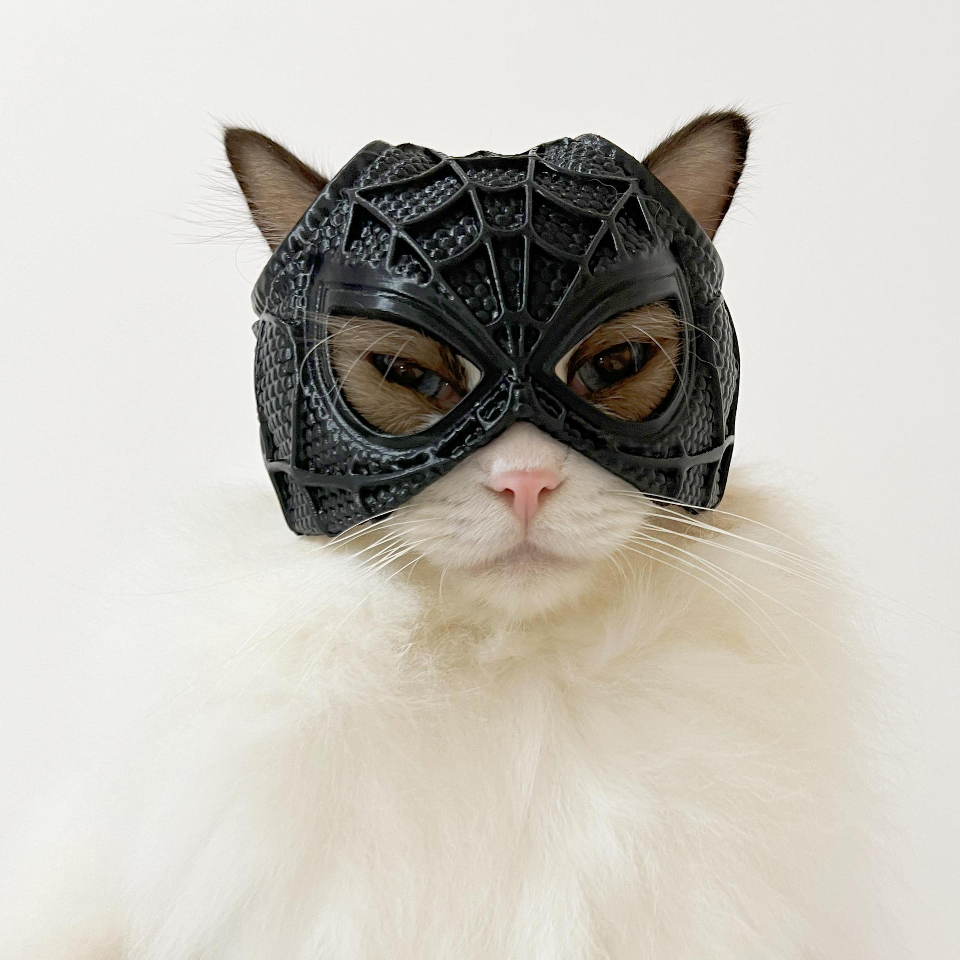 🔥Halloween Sale 49% OFF 🔥 Superhero Cat Mask