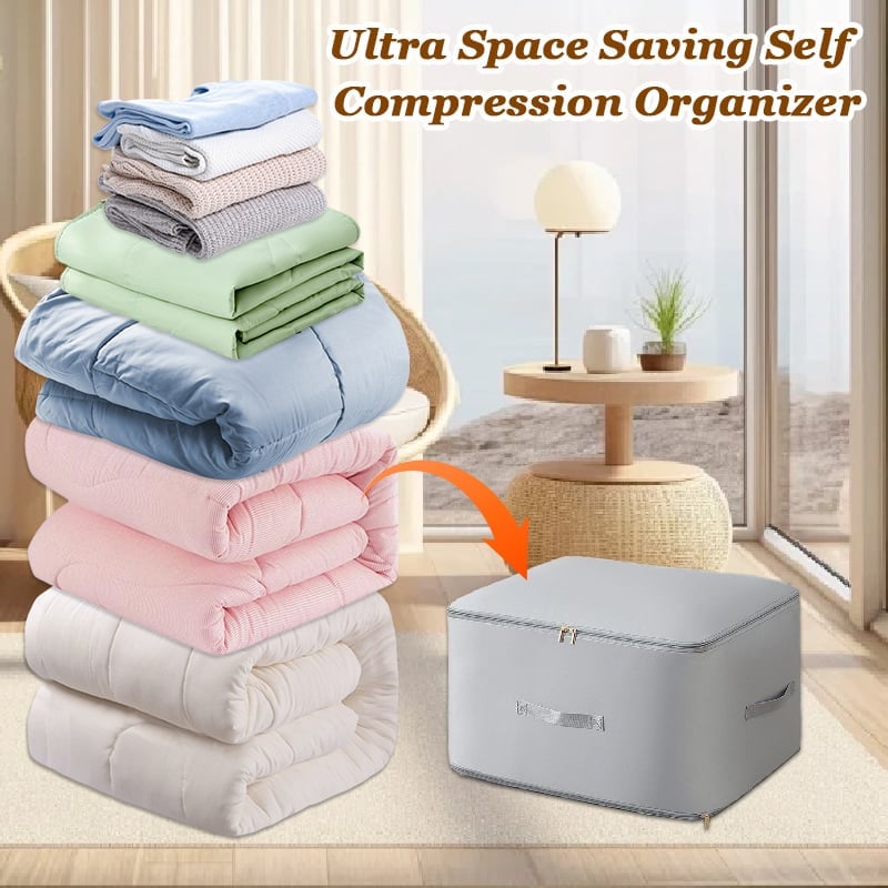 Last Day Promotion 70% OFF - 🔥Ultra Space Saving Self Compression Organizer