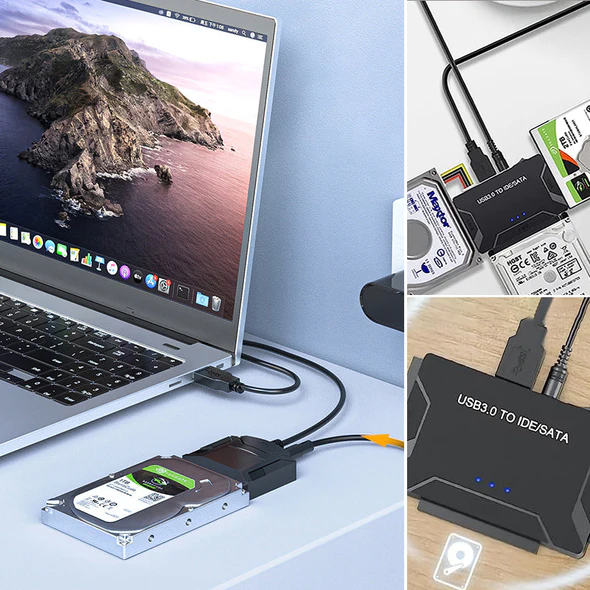 🔥Last Day Promotion 70% OFF🔥Ultra Converter USB 3.0  (Support Up To 6TB Drives) - BUY 2 FREE VIP SHIPPING