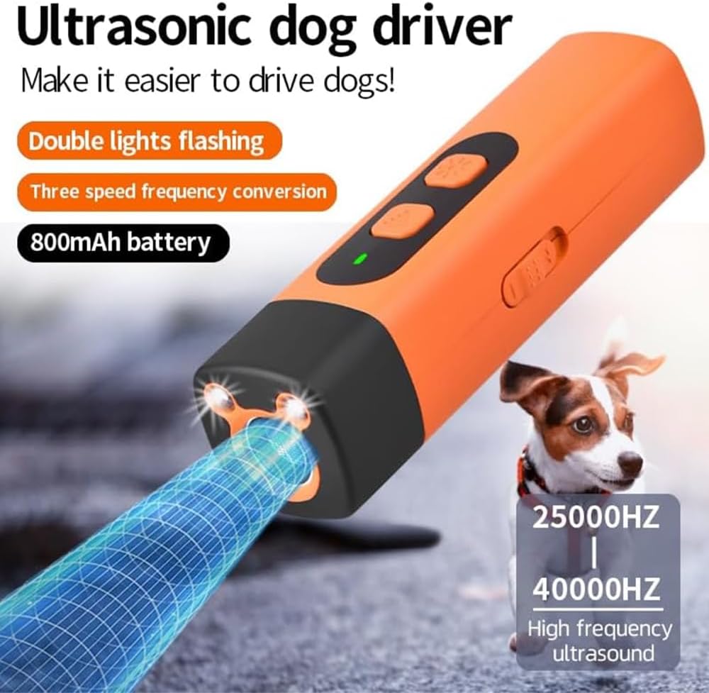 🎁TikTok Last Day Sale - 70% OFF🎉Ultrasonic Dog Bark Deterrent Device – Humane & Effective Dog Repeller