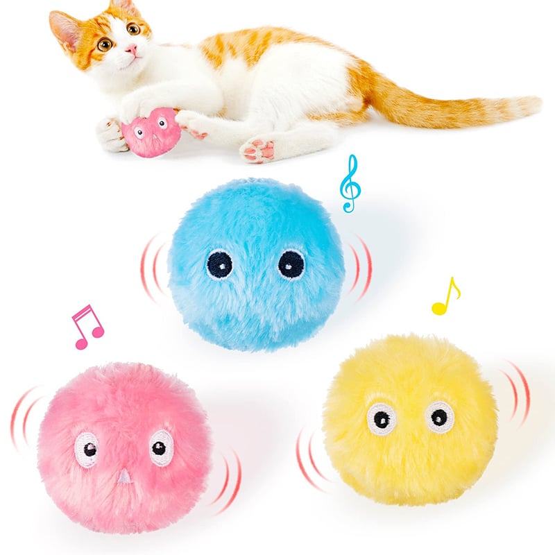 🔥Mother's Hot Sale- 🐱Smart Cat Toys Interactive Ball (Buy 3 Get 2 Free& Free Shipping⭐)