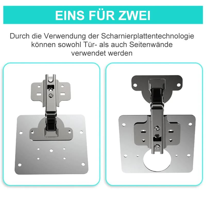 🔥Letzter Tag 50% RABATT -Reparaturstück für Seitenscharnierplatte