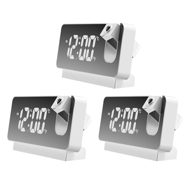 ⏰Mirror projection alarm clock🔥🔥(BUY 2 GET 10% & FREE SHIPPING📦)