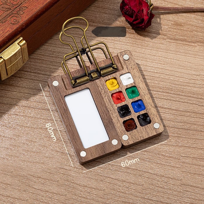 🎨The Portable Tiny Watercolor Painting Set