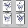 (🔥TikTok Summer SALE) Butterfly Herbal tattoo stickers