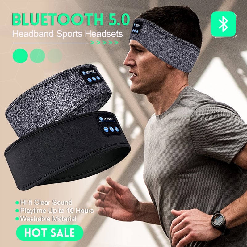 Last Day Promotion 48% OFF - Bluetooth Sports Sleep Bandana