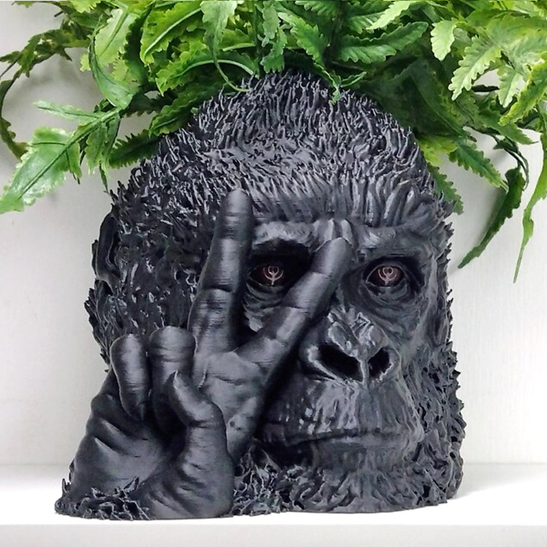 Bigfoot Flower Pot