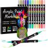 🔥Last Day Promotion 49% OFF-🎨Acrylic Paint Marker Drawing Set - Quick Dry Water Based Premium