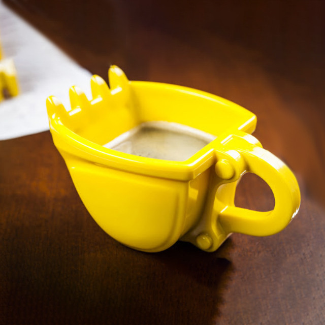 (Buy 2 Free Shipping) Excavator Bucket Coffee Mug+Stainless Steel Shovel Spoon(Free Gift Today!)