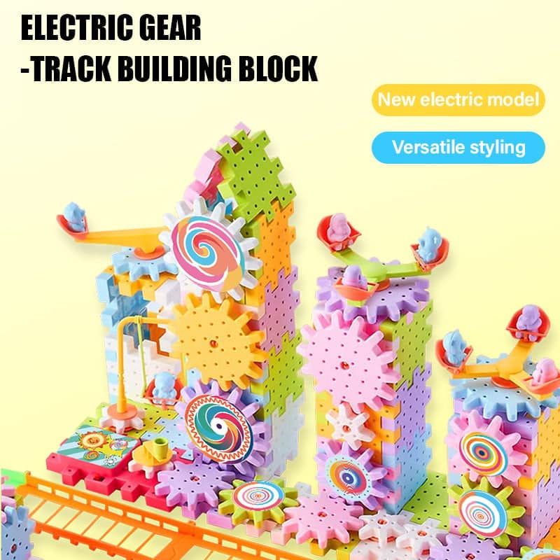 🔥(2024 HOT SALE - 49% OFF) Educational STEM Electric Gears Blocks Toy