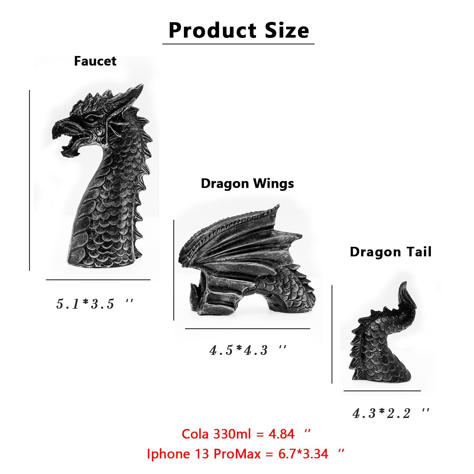 (Last Day Promotion - 50% OFF) 🔥Hefaxi The Gothic Dragon Garden Statue, BUY 2 FREE SHIPPING